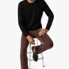 Pants 34 Heritage | Charisma Relaxed Straight Leg Pants In Mahogany Twill