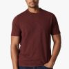 T-Shirts 34 Heritage | Slub Crew Neck T-Shirt In Port