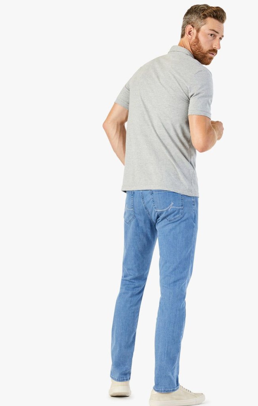 Denim 34 Heritage | Charisma Relaxed Straight Jeans In Light Kona