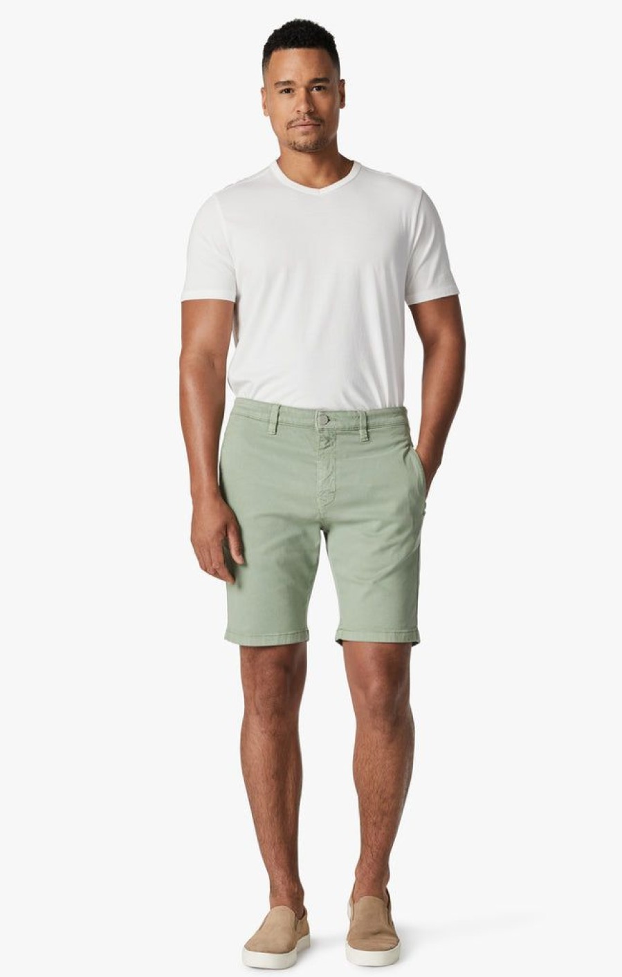 Shorts 34 Heritage | Nevada Shorts In Green Soft Touch