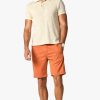 Shorts 34 Heritage | Nevada Shorts In Orange Rust Soft Touch