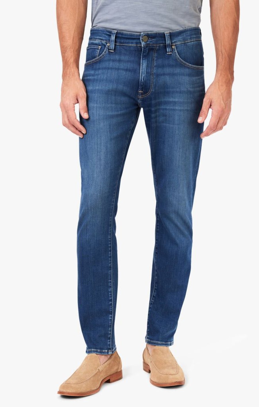 Denim 34 Heritage | Courage Straight Leg Jeans In Ocean Refined