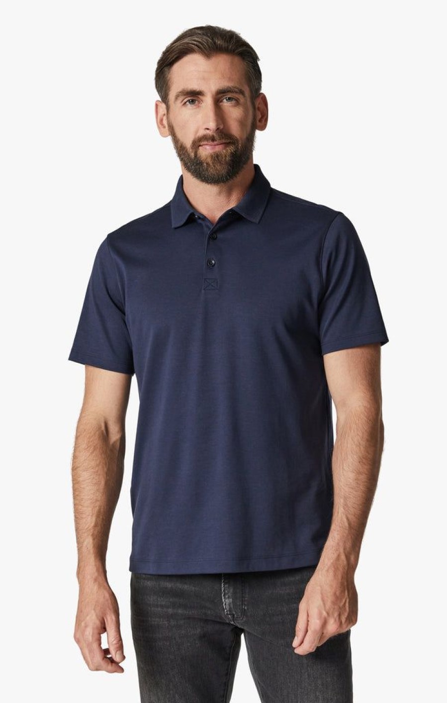 T-Shirts 34 Heritage | Polo T-Shirt In Navy