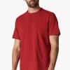 T-Shirts 34 Heritage | Slub Crew Neck T-Shirt In Red