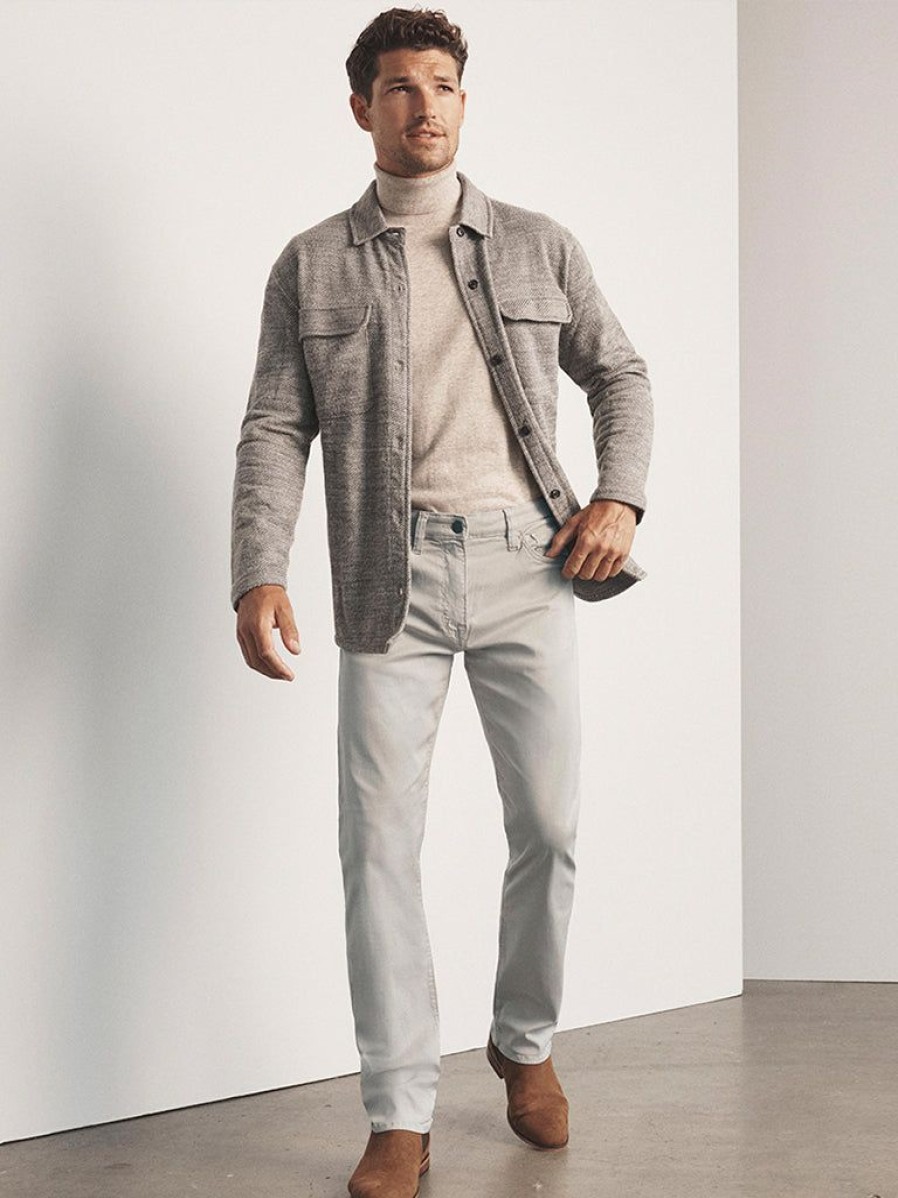 Pants 34 Heritage | Charisma Relaxed Straight Leg Pants In Dawn Twill