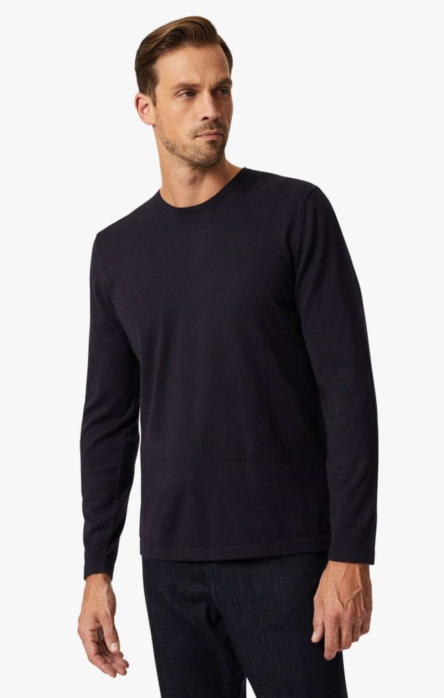 Sweaters 34 Heritage | Crew Neck Sweater In Navy