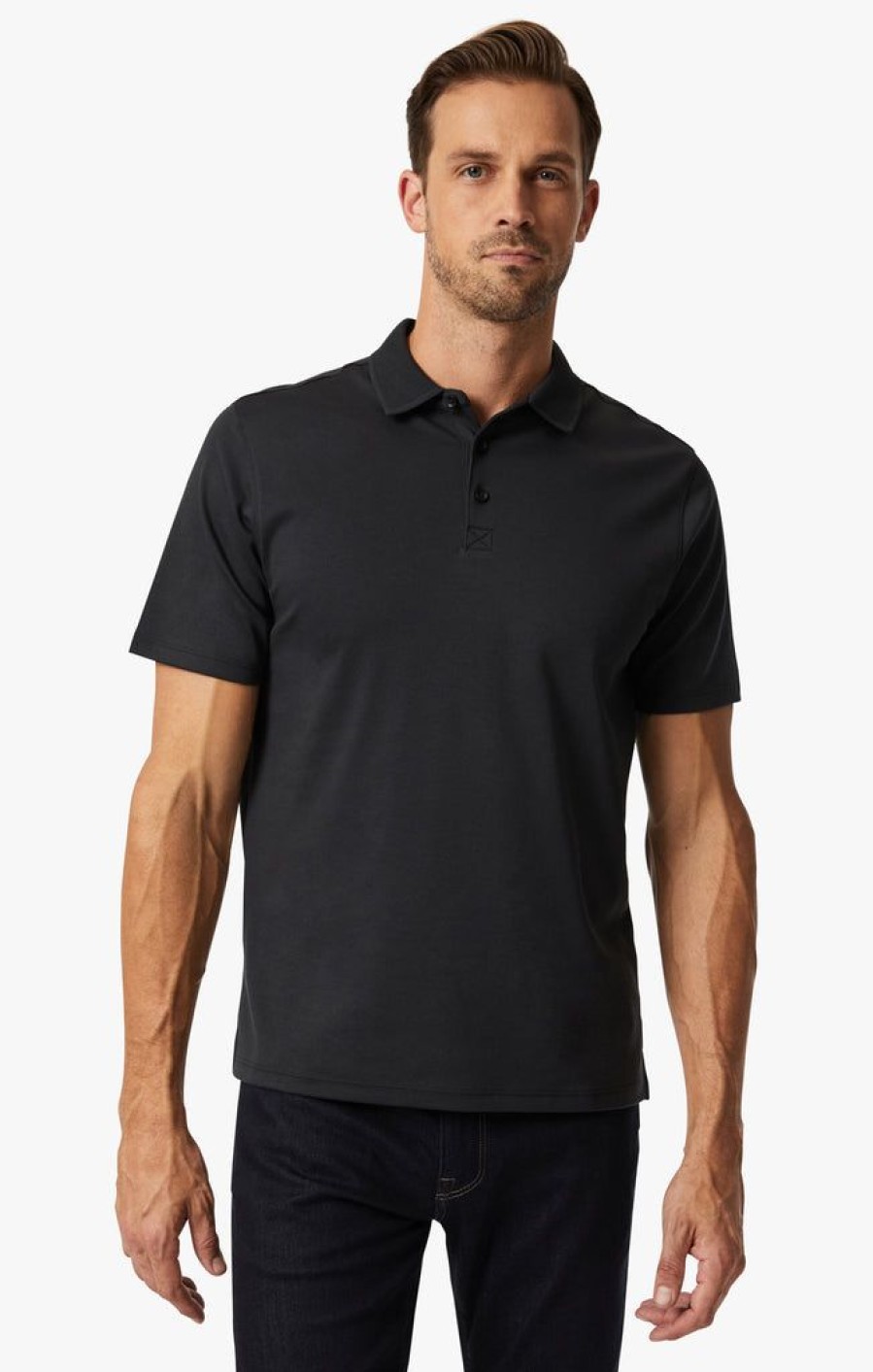 T-Shirts 34 Heritage | Polo T-Shirt In Black