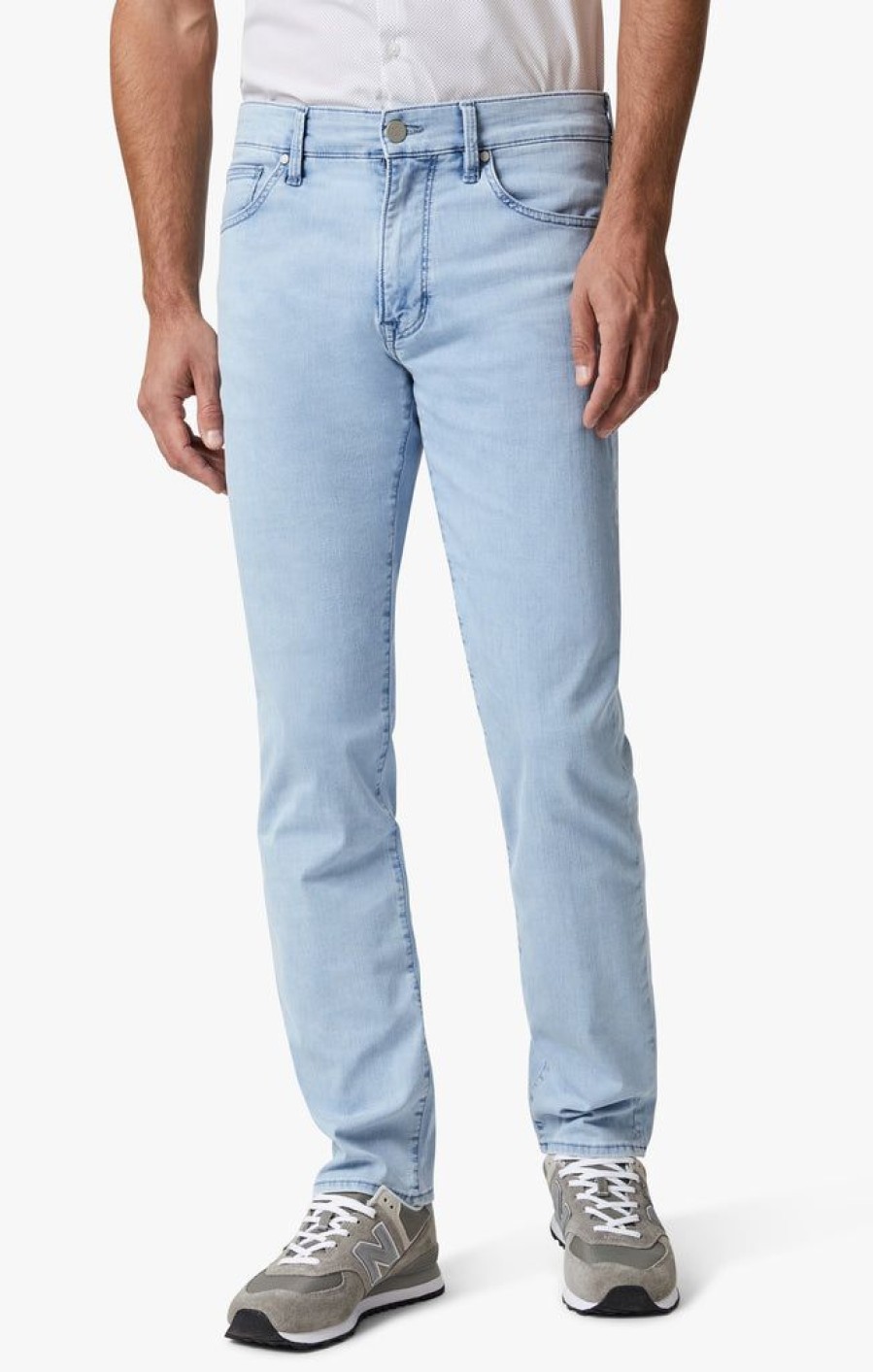 Denim 34 Heritage | Courage Straight Leg Jeans In Bleached Kona