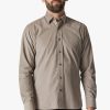 Shirts 34 Heritage | Corduroy Shirt In Beige