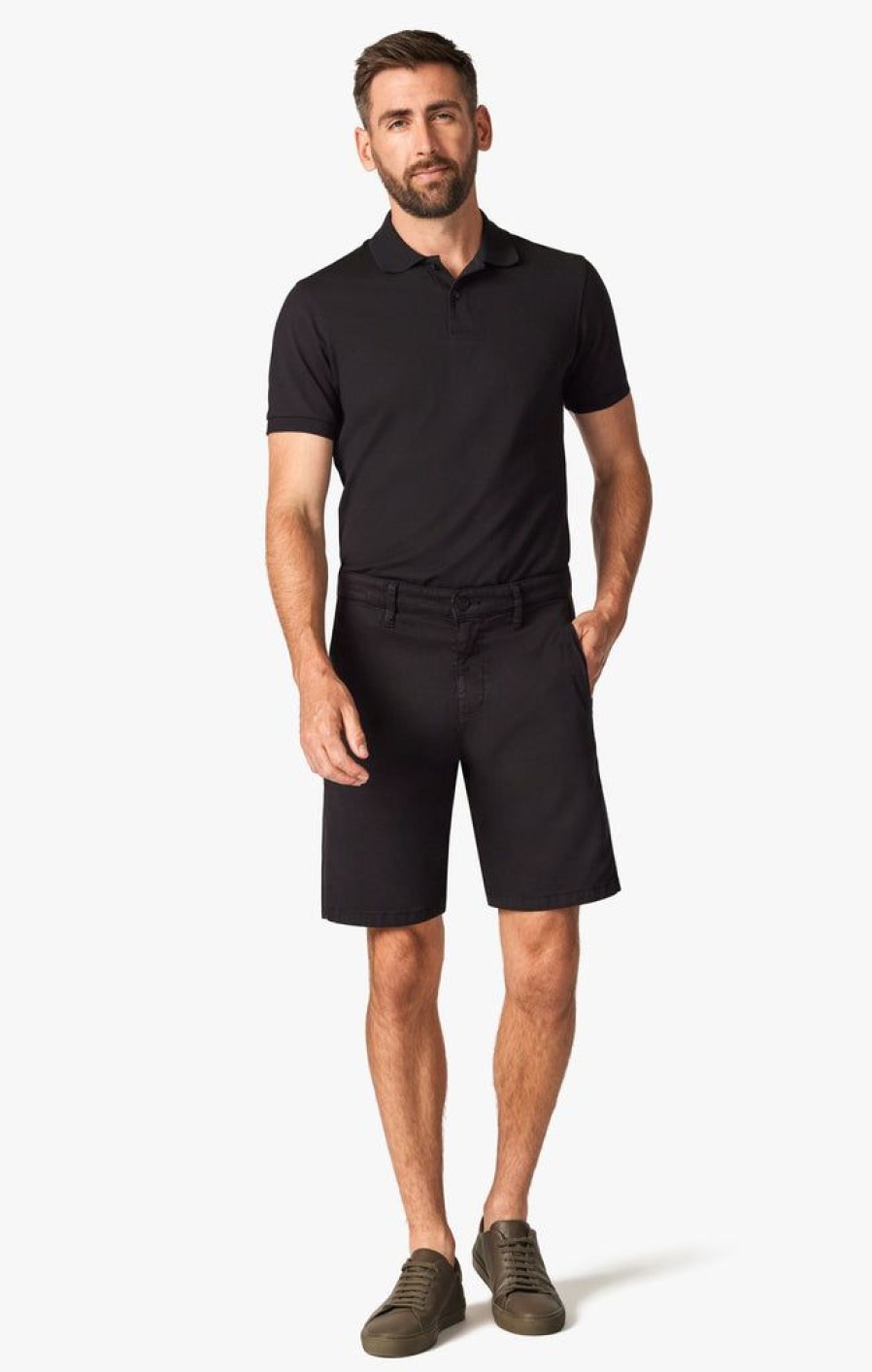 Shorts 34 Heritage | Nevada Shorts In Black Soft Touch