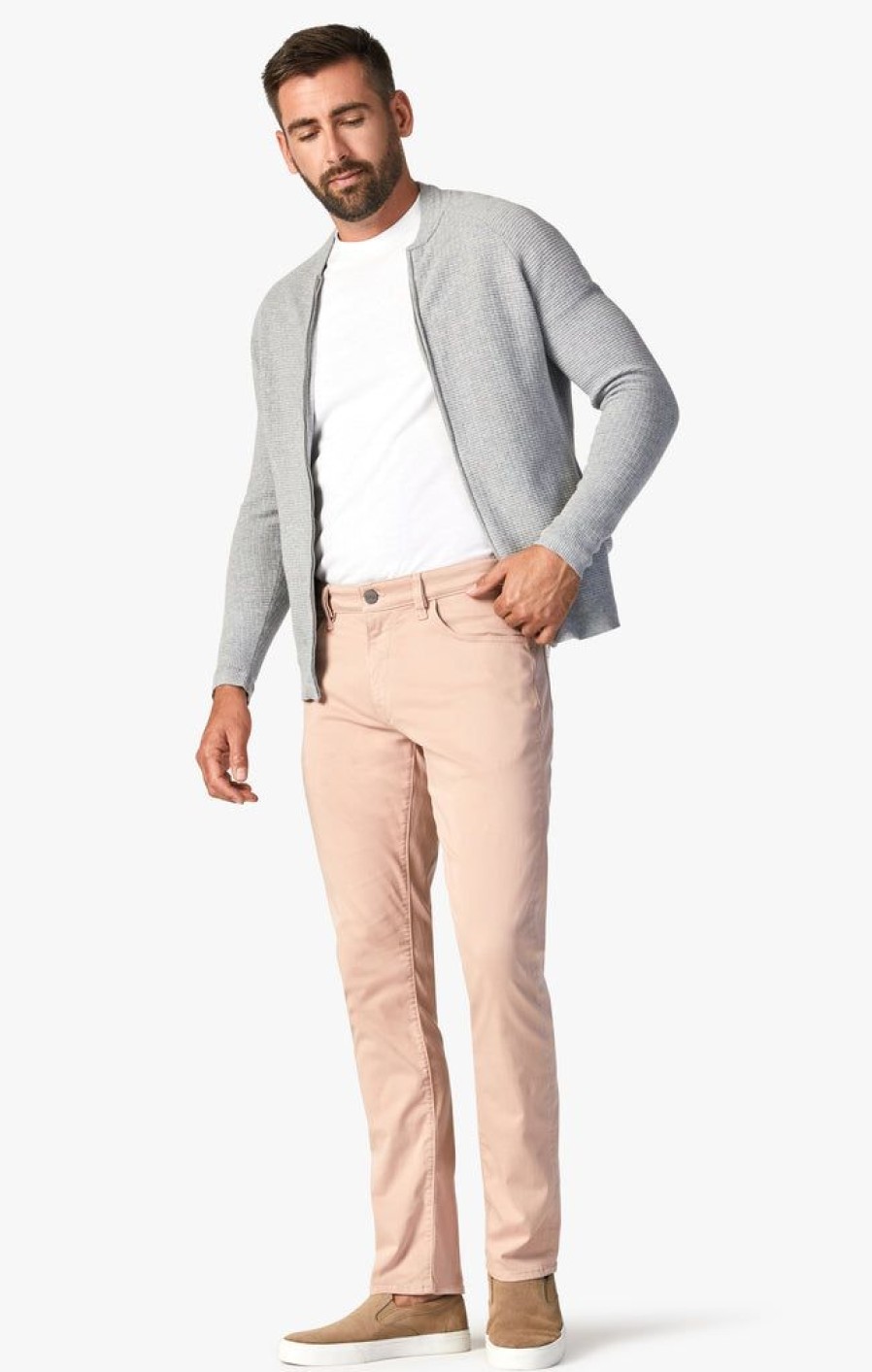 Pants 34 Heritage | Courage Straight Leg Pants In Rose Twill