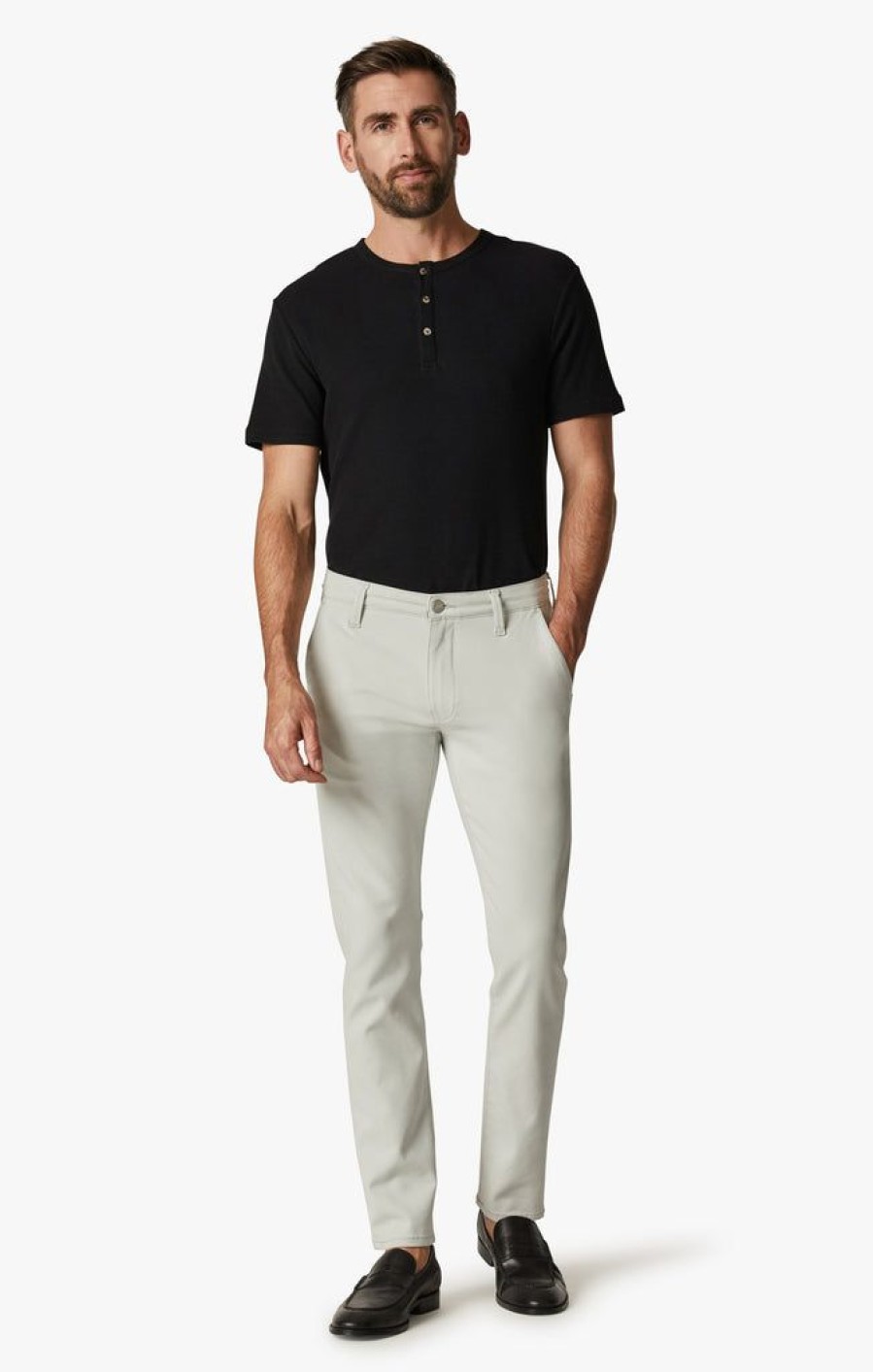 Pants 34 Heritage | Verona Slim Leg Chino Pants In Stone High Flyer