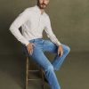 Denim 34 Heritage | Charisma Relaxed Straight Jeans In Light Soft Denim