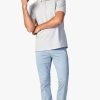 Pants 34 Heritage | Charisma Relaxed Straight Pants In French Blue Summer Coolmax