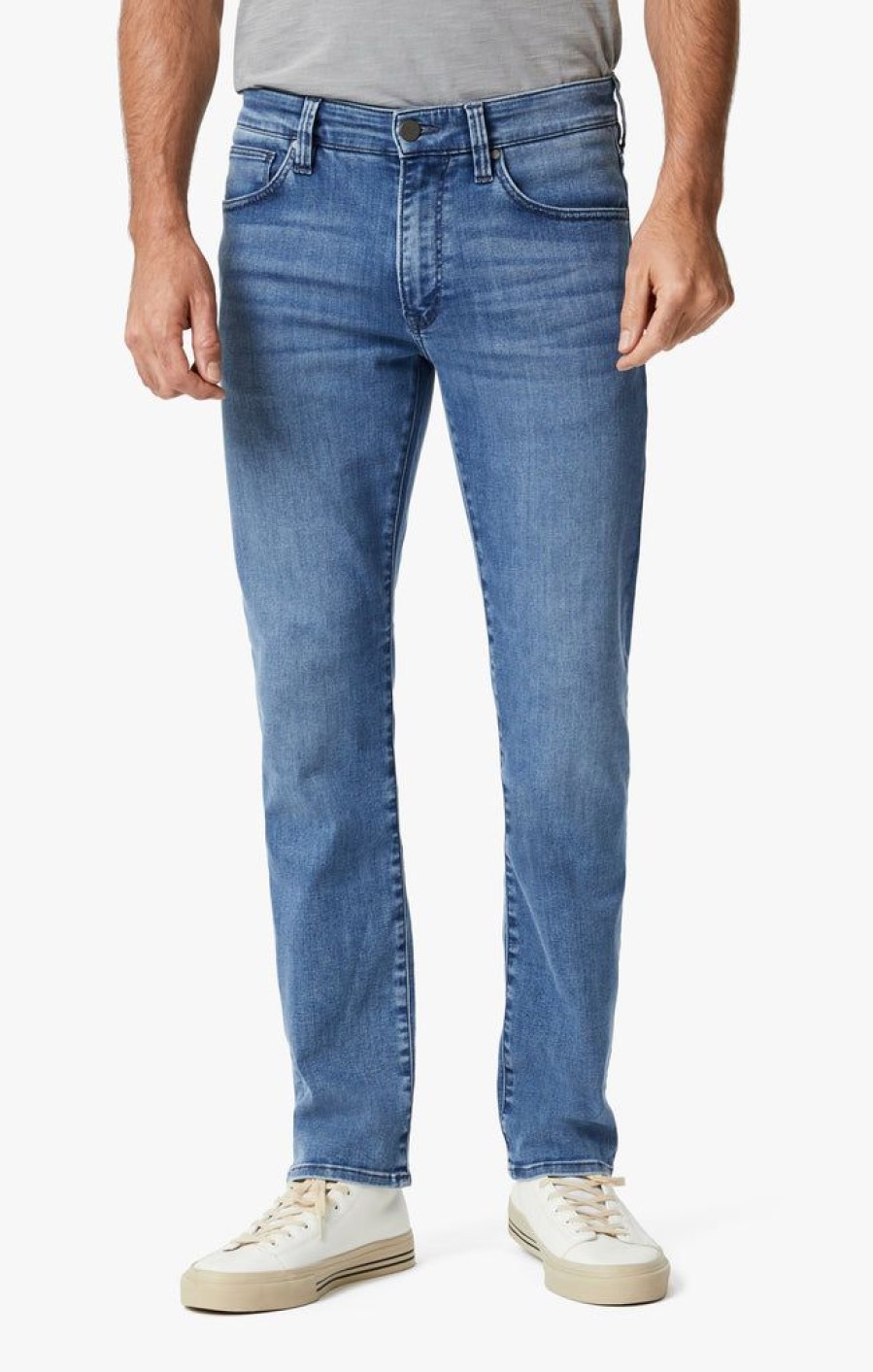 Denim 34 Heritage | Courage Straight Leg Jeans In Light Tonal Urban