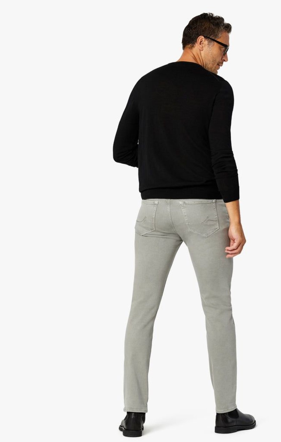 Pants 34 Heritage | Courage Straight Leg Pants In Light Grey Comfort