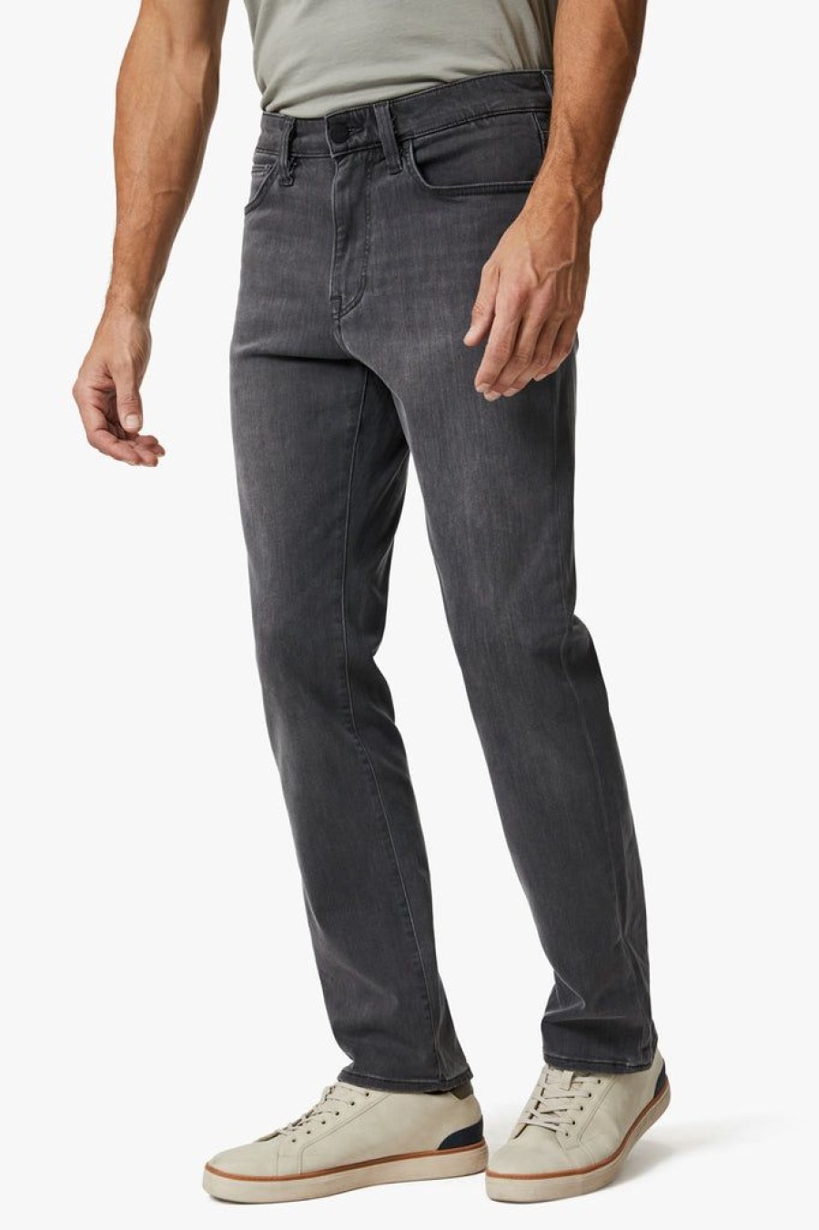 Denim 34 Heritage | Charisma Relaxed Straight Jeans In Mid Grey Urban