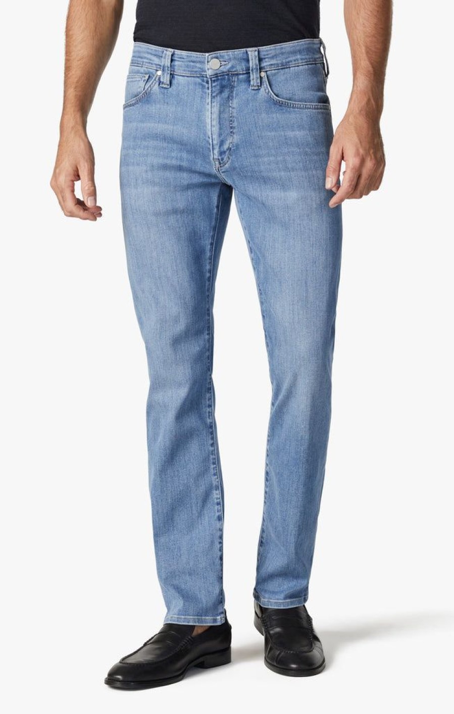 Denim 34 Heritage | Charisma Relaxed Straight Leg Jeans In Blue Sky Urban