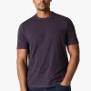 T-Shirts 34 Heritage | Slub Crew Neck T-Shirt In Sweet Grape