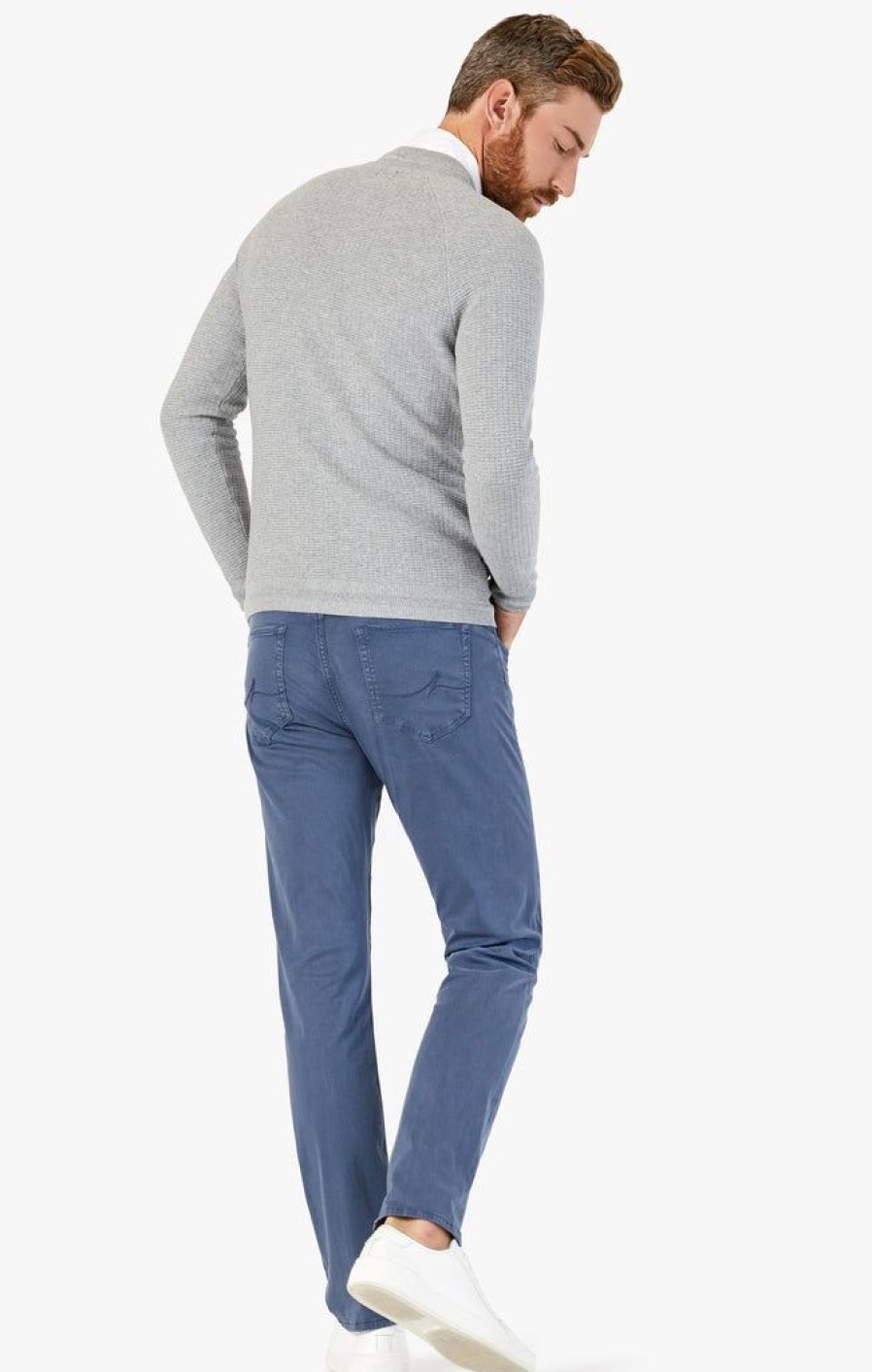 Pants 34 Heritage | Charisma Relaxed Straight Leg Pants In Indigo Twill