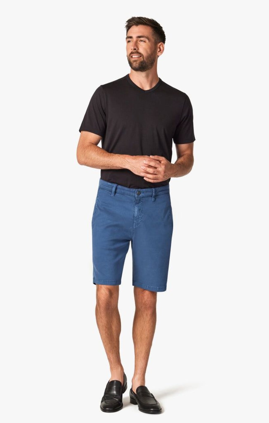 Shorts 34 Heritage | Nevada Shorts In Ocean Soft Touch