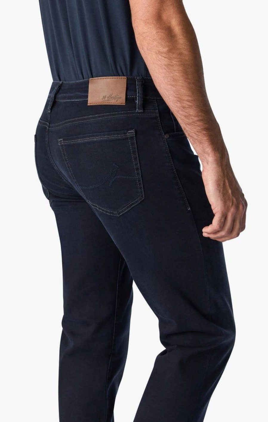 Denim 34 Heritage | Courage Straight Leg Jeans In Midnight Austin