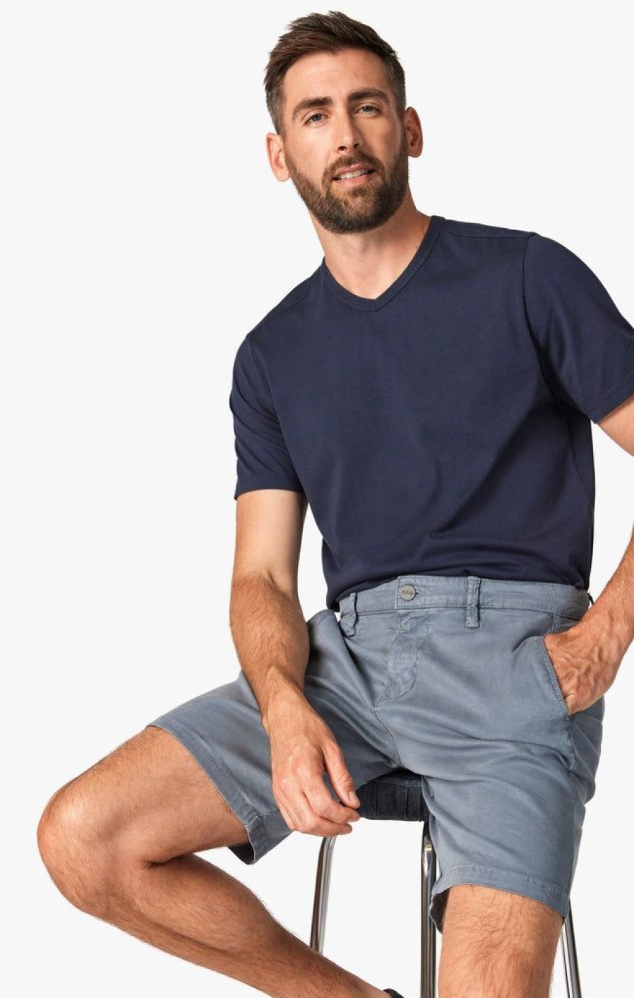 Shorts 34 Heritage | Nevada Shorts In Stormy Weather Soft Touch